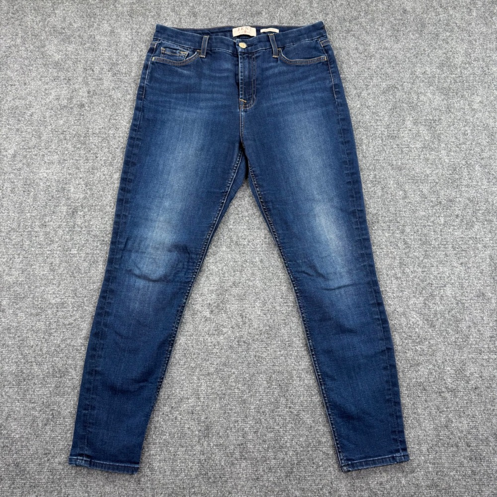 JEN7 By 7 For All Mankind Legging Ankle Jeans Dark Wash Size 8 Women's - Picture 2 of 15